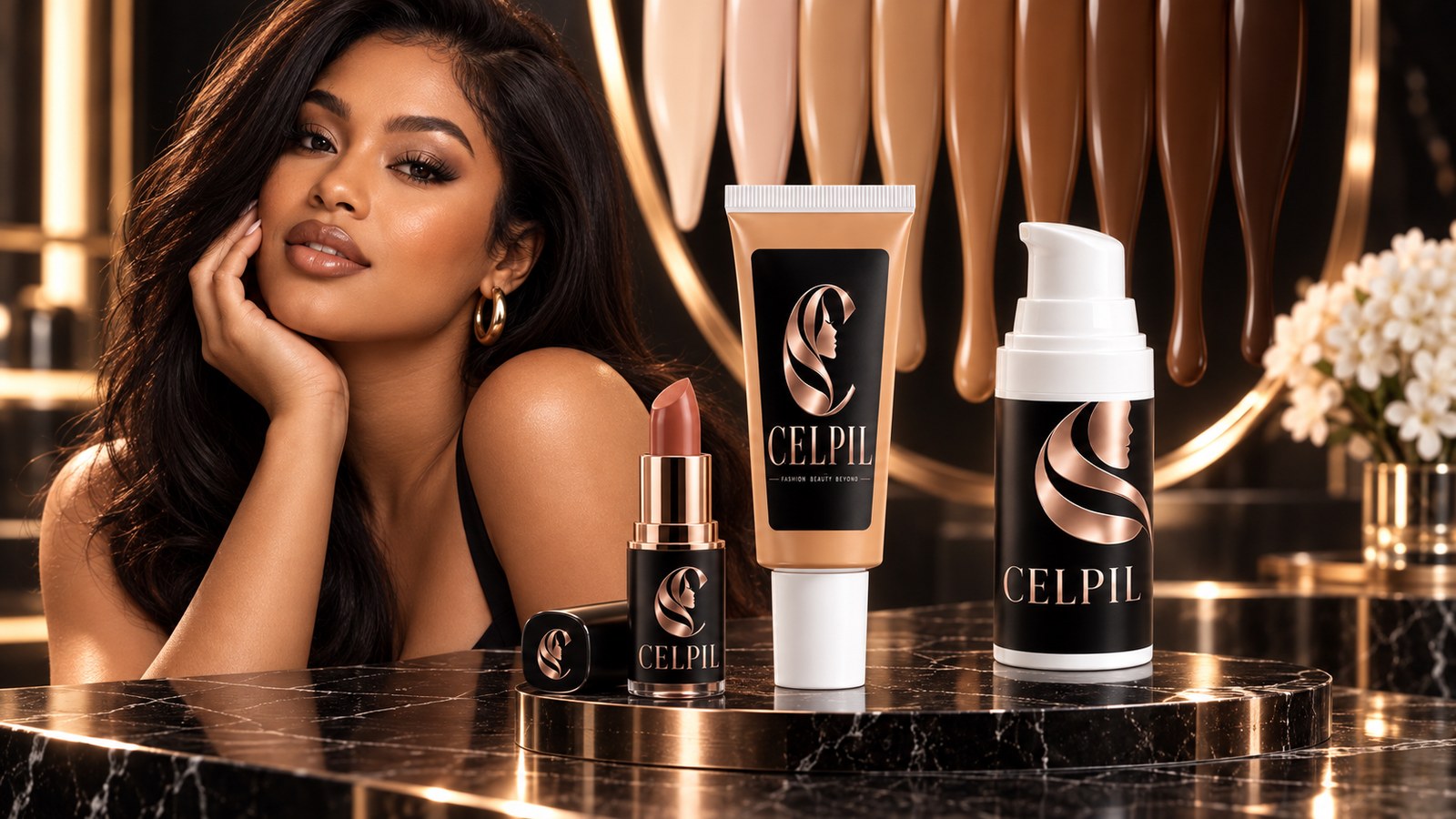 Luxury beauty illustration