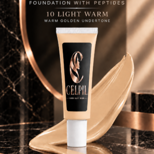 Foundation with Peptides, 10 Light Warm