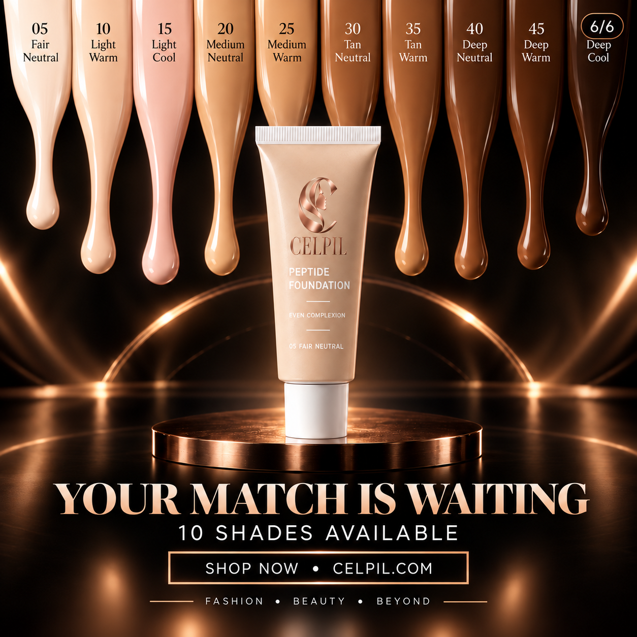 Foundation with Peptides, 40 Deep Neutral - Image 11