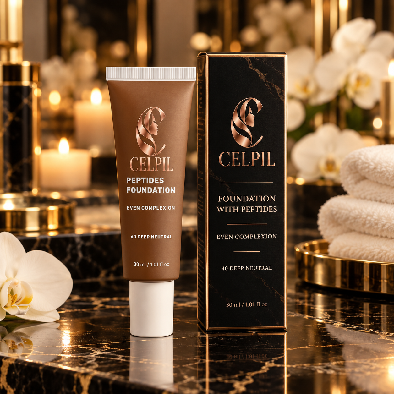 Foundation with Peptides, 40 Deep Neutral
