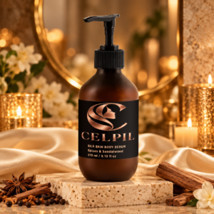 Silk Skin Body Serum, Spices & Sandalwood