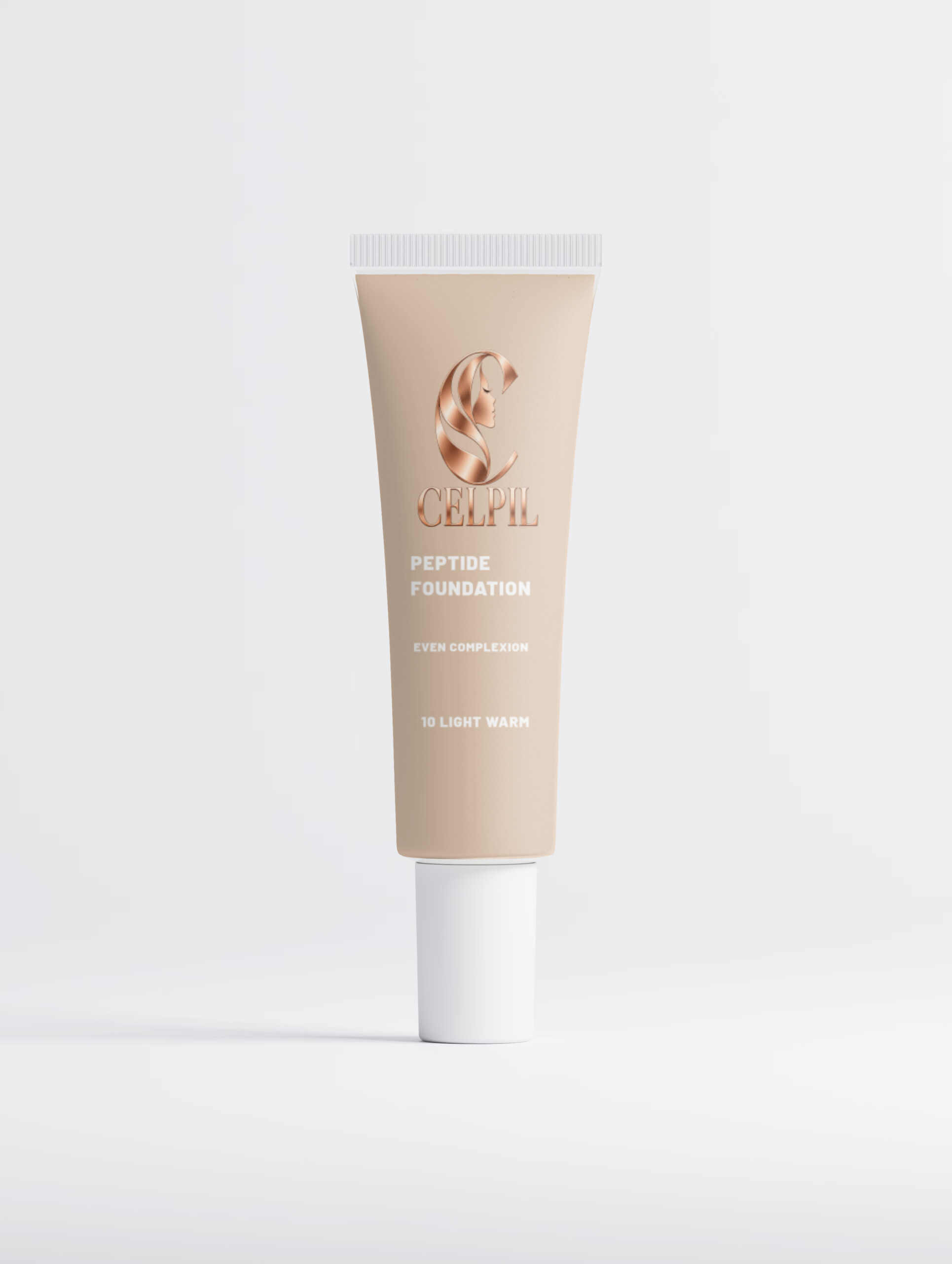 Foundation with Peptides, 10 Light Warm - Image 13